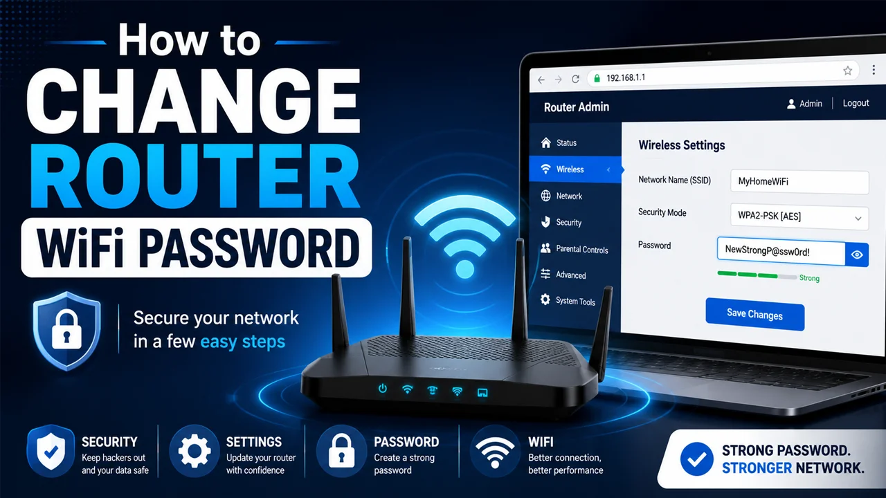 How to Change Router WiFi Password Easily