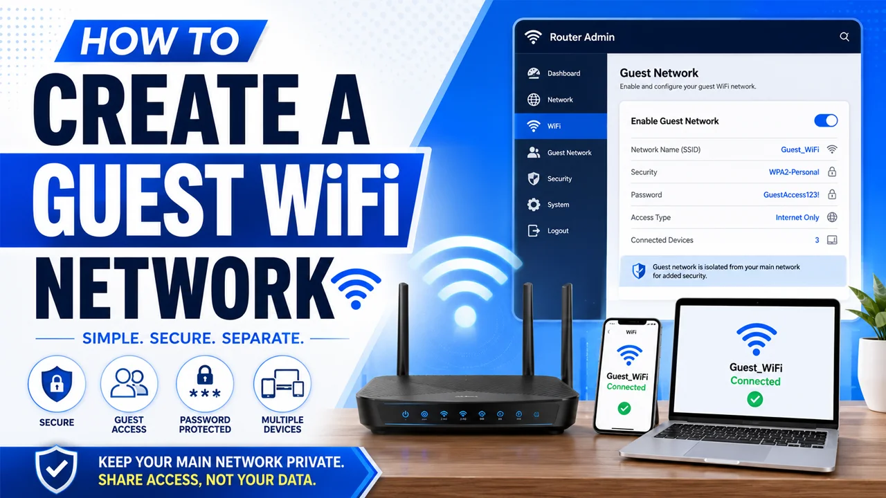 How to Create a Guest WiFi Network Easily