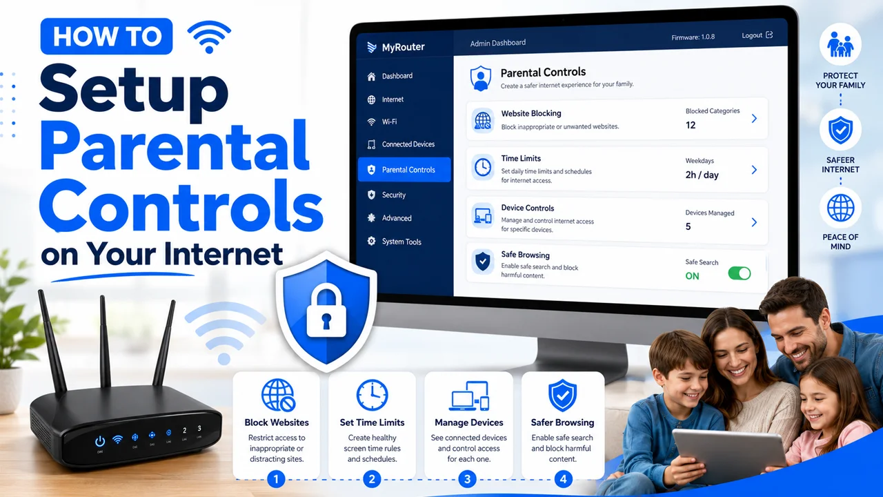 How to Setup Parental Controls on Your Internet