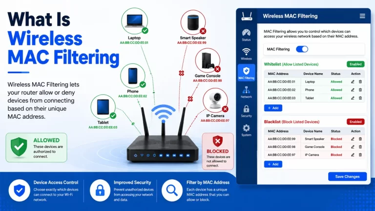 What Is Wireless MAC Filtering and How Does It Work